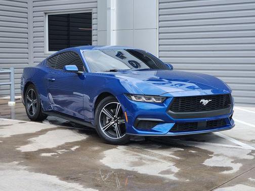 Atlas Blue Metallic 2024 Ford Mustang EcoBoost