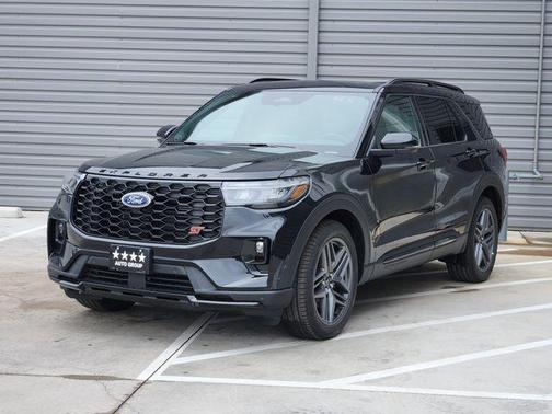 Agate Black Metallic 2026 Ford Explorer ST