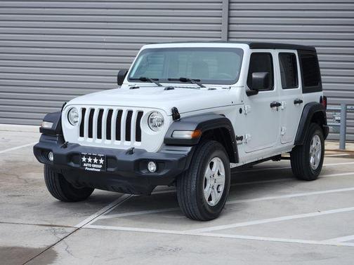 Bright White Clearcoat 2022 Jeep Wrangler Unlimited Sport
