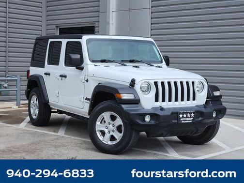 Bright White Clearcoat 2022 Jeep Wrangler Unlimited Sport