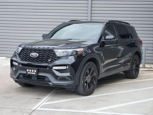 Agate Black Metallic 2022 Ford Explorer ST