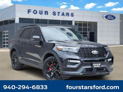 Agate Black Metallic 2022 Ford Explorer ST