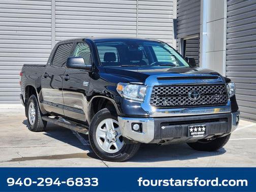 Midnight Black Metallic 2021 Toyota Tundra SR5