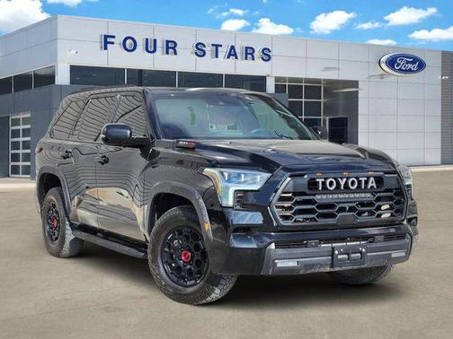 Midnight Black Metallic 2025 Toyota Sequoia TRD Pro