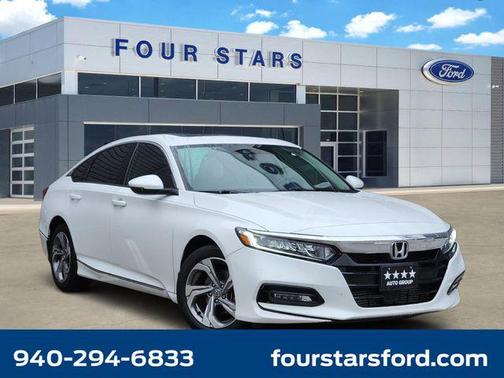 Platinum White Pearl 2019 Honda Accord EX-L