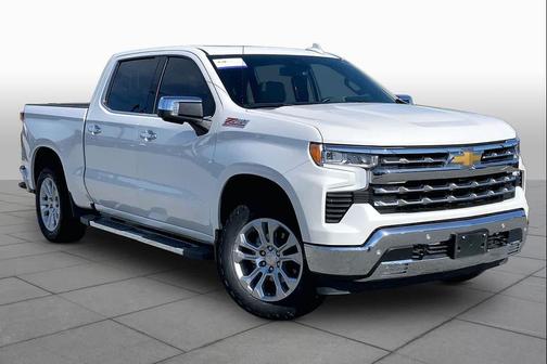 Crystal White Tricoat 2025 Chevrolet Silverado 1500 LTZ
