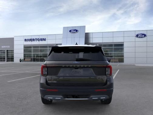 Agate Black Metallic 2026 Ford Explorer Active