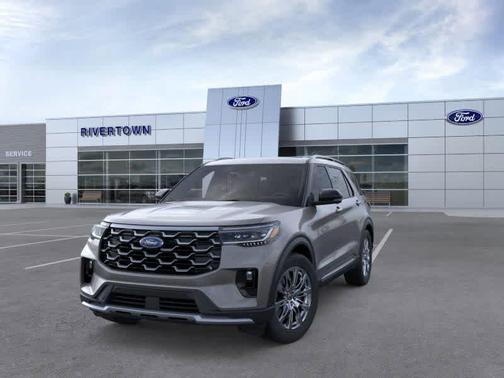 CARBONIZED GRAY METALLIC 2026 Ford Explorer Platinum