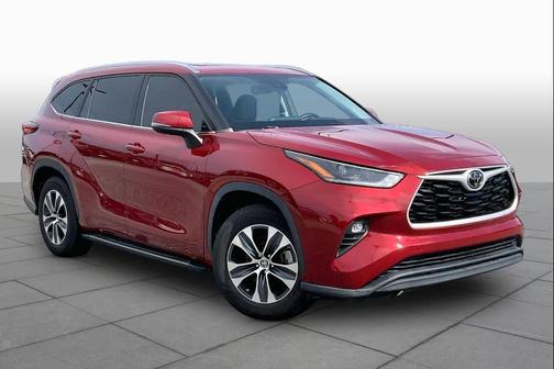 Ruby Flare Pearl 2021 Toyota Highlander XLE