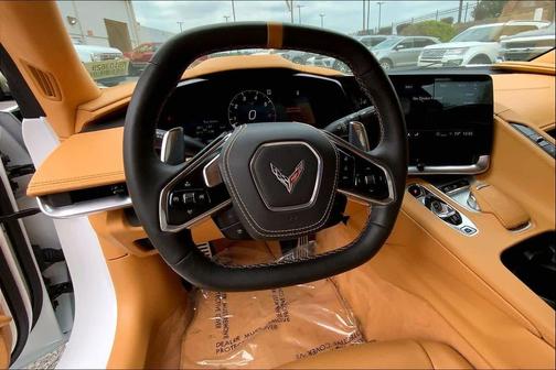 Arctic White 2021 Chevrolet Corvette Stingray w/3LT