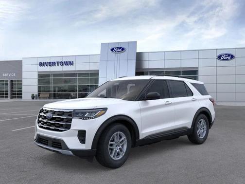 STAR WHITE MET TRI-COAT 2026 Ford Explorer Active