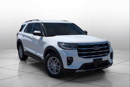 Star White Metallic Tri-Coat 2026 Ford Explorer Active