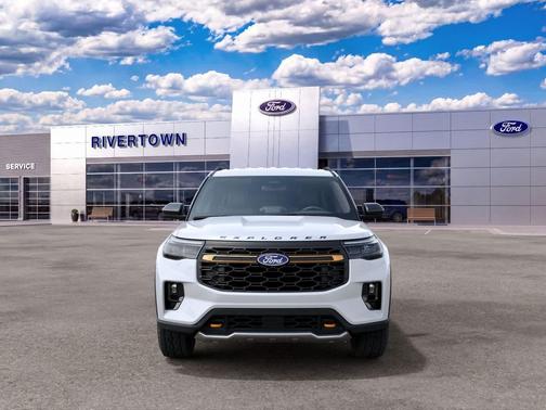 Star White Metallic Tri-Coat 2027 Ford Explorer Tremor
