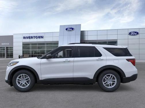 SPACE WHITE METALLIC 2026 Ford Explorer Active w/200A Pkg