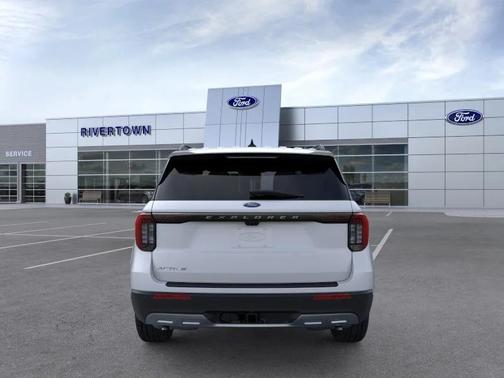 SPACE WHITE METALLIC 2026 Ford Explorer Active w/200A Pkg