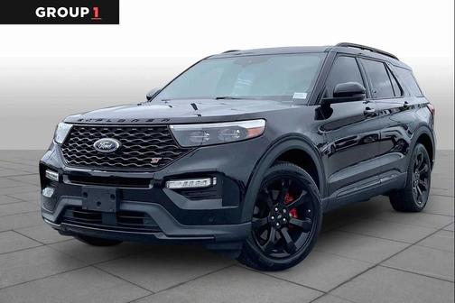 AGATE BLACK METALLIC 2023 Ford Explorer ST