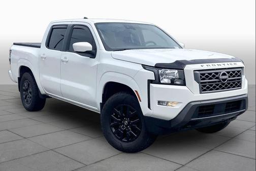 Glacier White 2022 Nissan Frontier SV