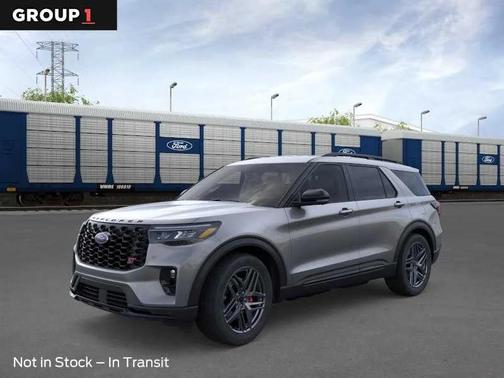 Carbonized Gray Metallic 2026 Ford Explorer ST