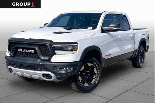 Bright White Clearcoat 2019 RAM 1500 Rebel
