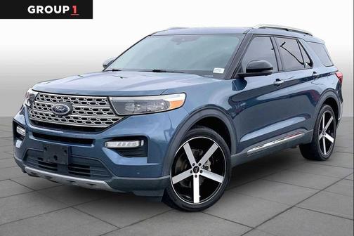 BLUE METALLIC 2020 Ford Explorer Limited