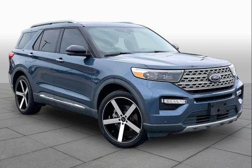BLUE METALLIC 2020 Ford Explorer Limited