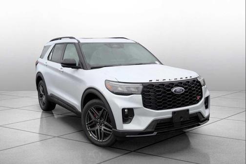 SPACE WHITE METALLIC 2026 Ford Explorer ST