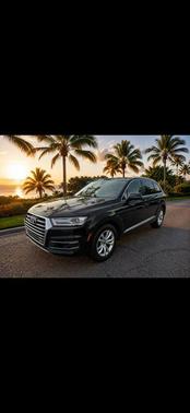 Black 2018 Audi Q7 3.0T Premium Plus