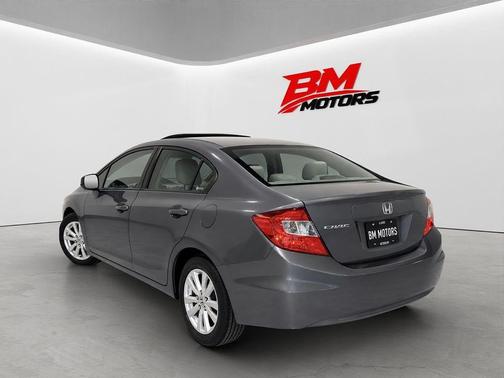 Gray 2012 Honda Civic EX