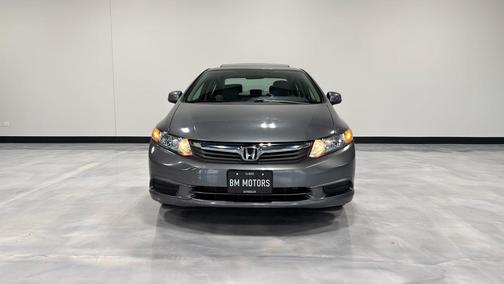 Gray 2012 Honda Civic EX