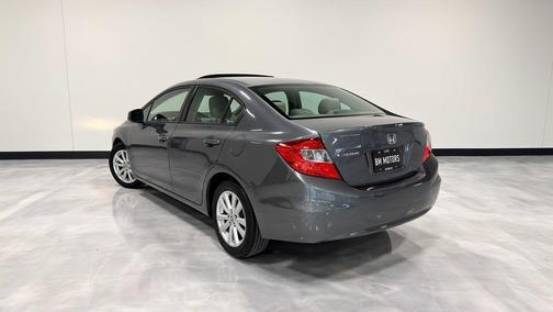 Gray 2012 Honda Civic EX