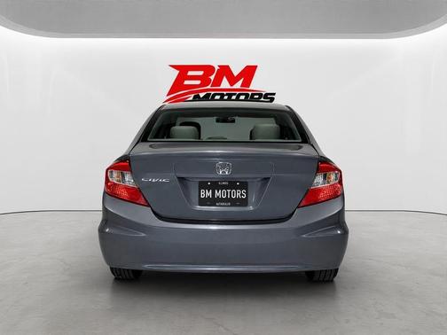 Gray 2012 Honda Civic EX