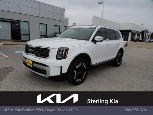 Glacial White Pearl 2024 Kia Telluride S