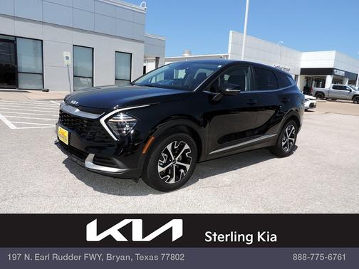 Ebony Black 2024 Kia Sportage EX