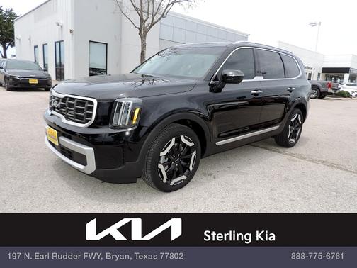 Ebony Black 2024 Kia Telluride S