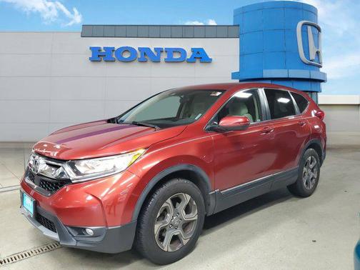 Molten Lava Pearl 2018 Honda CR-V EX