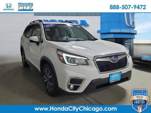 Crystal White Pearl 2020 Subaru Forester Limited