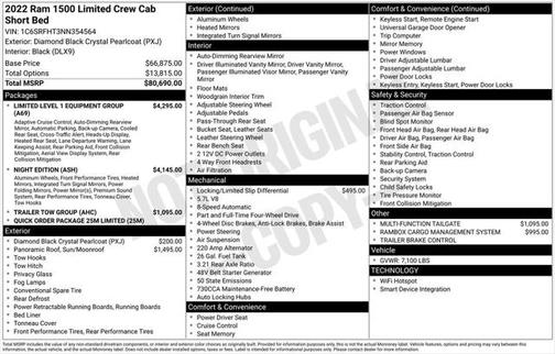2022 RAM 1500 Limited