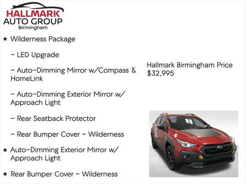 2024 Subaru Crosstrek Wilderness