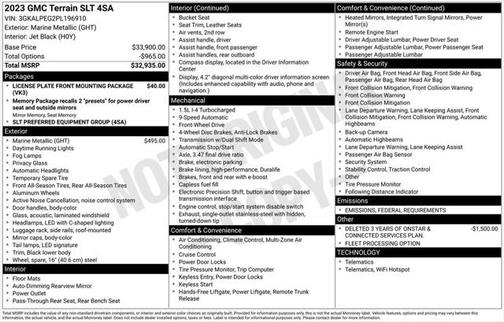 2023 GMC Terrain SLT
