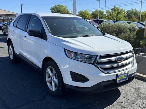 Oxford White 2017 Ford Edge SE