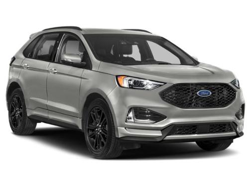 Star White Metallic Tri-Coat 2020 Ford Edge ST