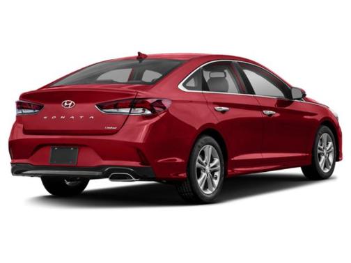 Scarlet Red 2018 Hyundai SONATA Limited