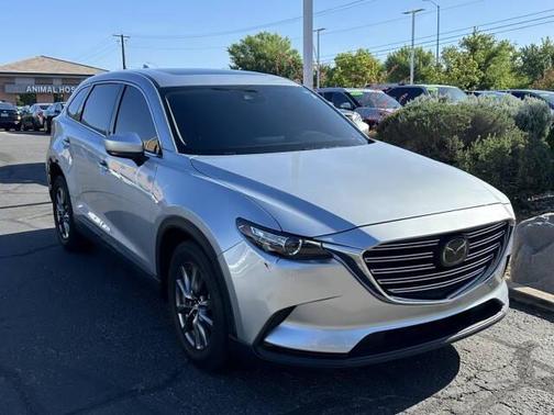 Sonic Silver Metallic 2023 Mazda CX-9 Touring
