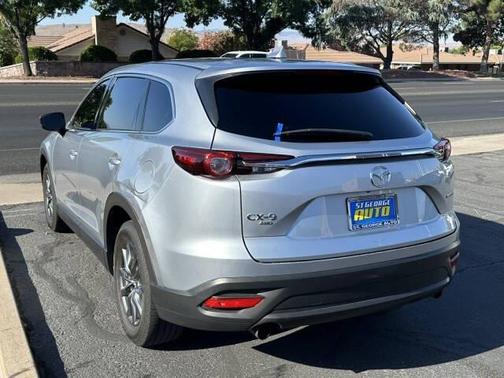 Sonic Silver Metallic 2023 Mazda CX-9 Touring
