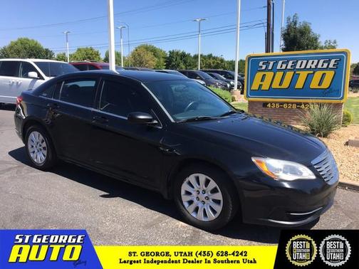 Black Clearcoat 2014 Chrysler 200 LX