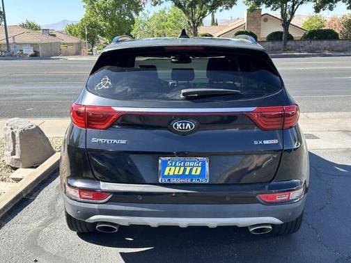 Black Cherry 2018 Kia Sportage SX Turbo