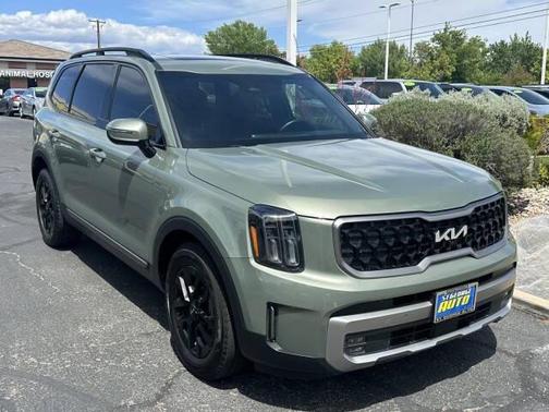 Jungle Green 2023 Kia Telluride SX X-Pro