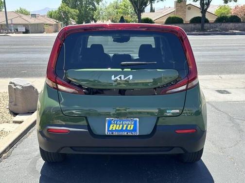 Undercover Green 2022 Kia Soul EX
