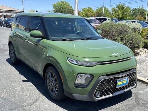 Undercover Green 2022 Kia Soul EX