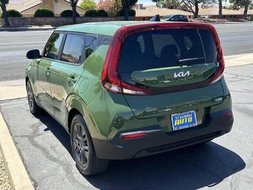 Undercover Green 2022 Kia Soul EX